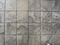 Our 6" x 6" stamped concrete pattern